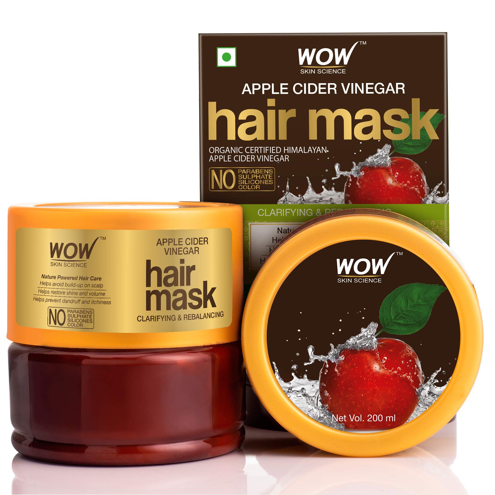 WOW Skin Science Apple Cider Vinegar Hair Mask 200ml